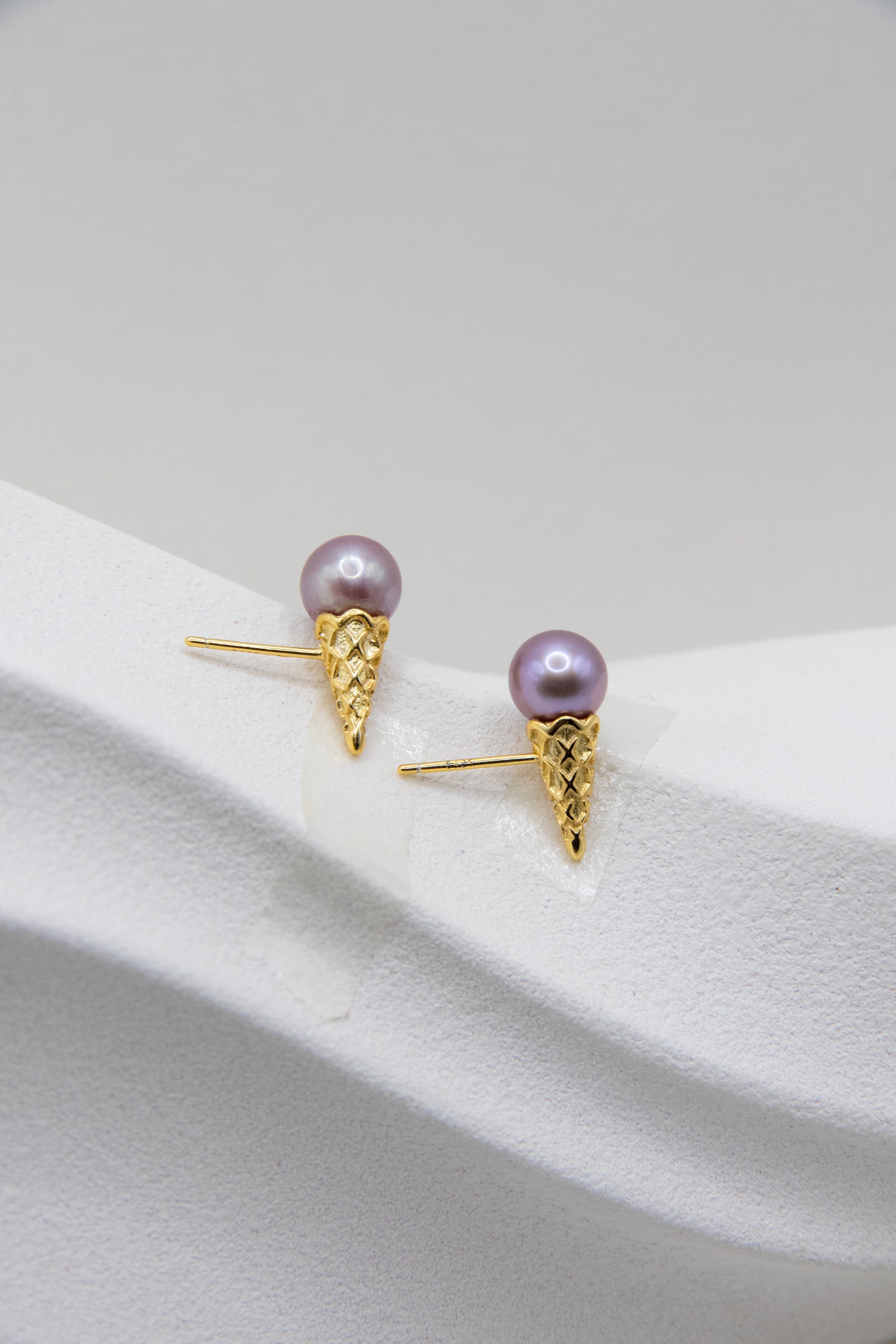 Entry level Ice Cream Lavender studs