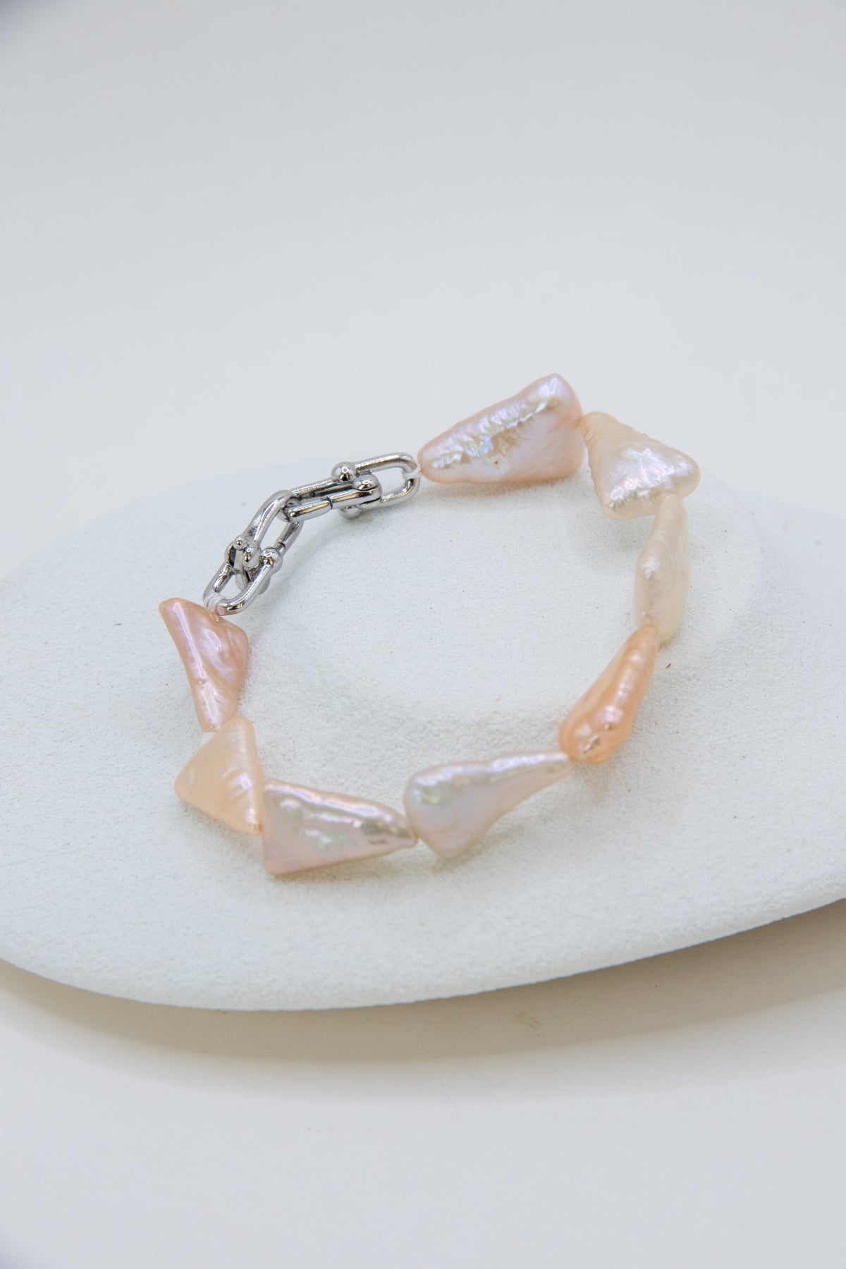 Triangle Pearl Bracelet