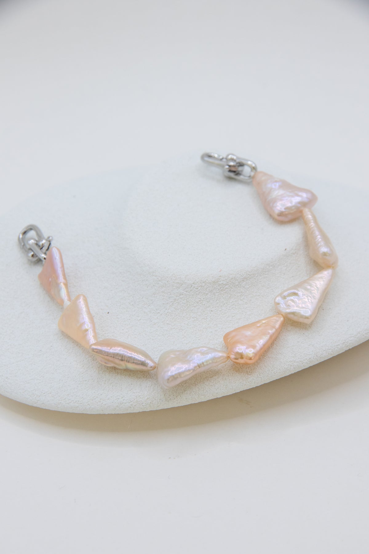 Triangle Pearl Bracelet