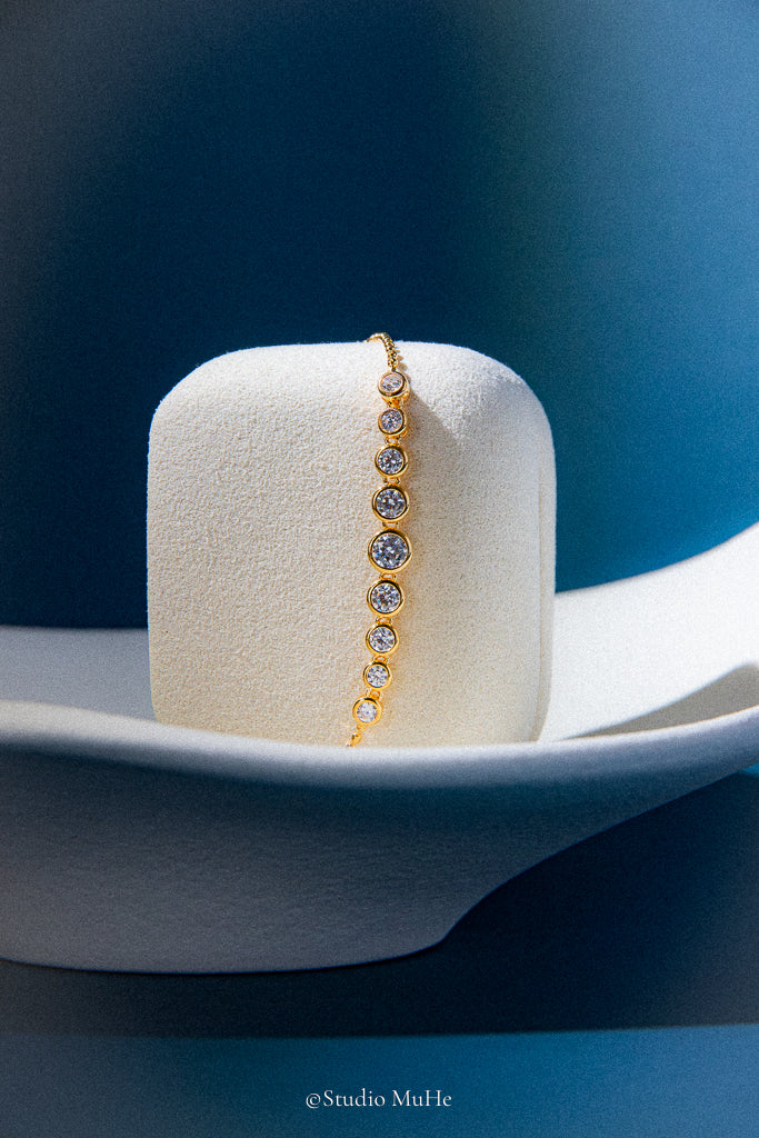 Little Bubbles — 18k Gold-Plated Sterling Silver bracelet