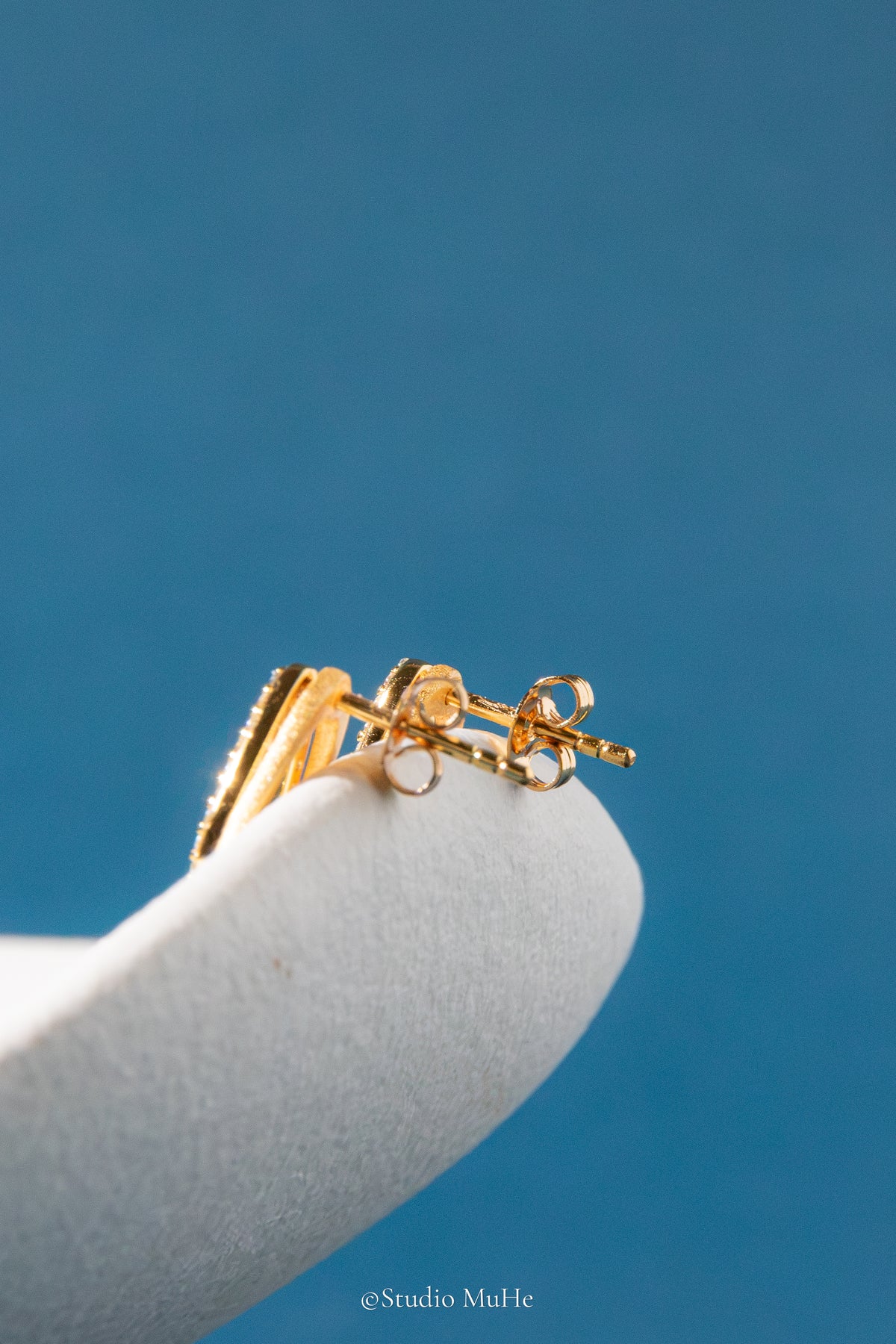 Golden Layers — Detachable Gold-Plated Sterling Silver Earring Jackets
