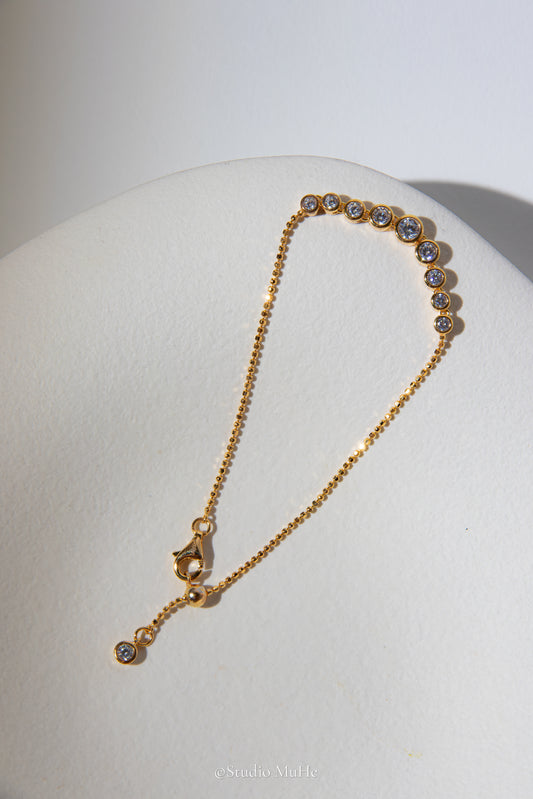 Little Bubbles — 18k Gold-Plated Sterling Silver bracelet