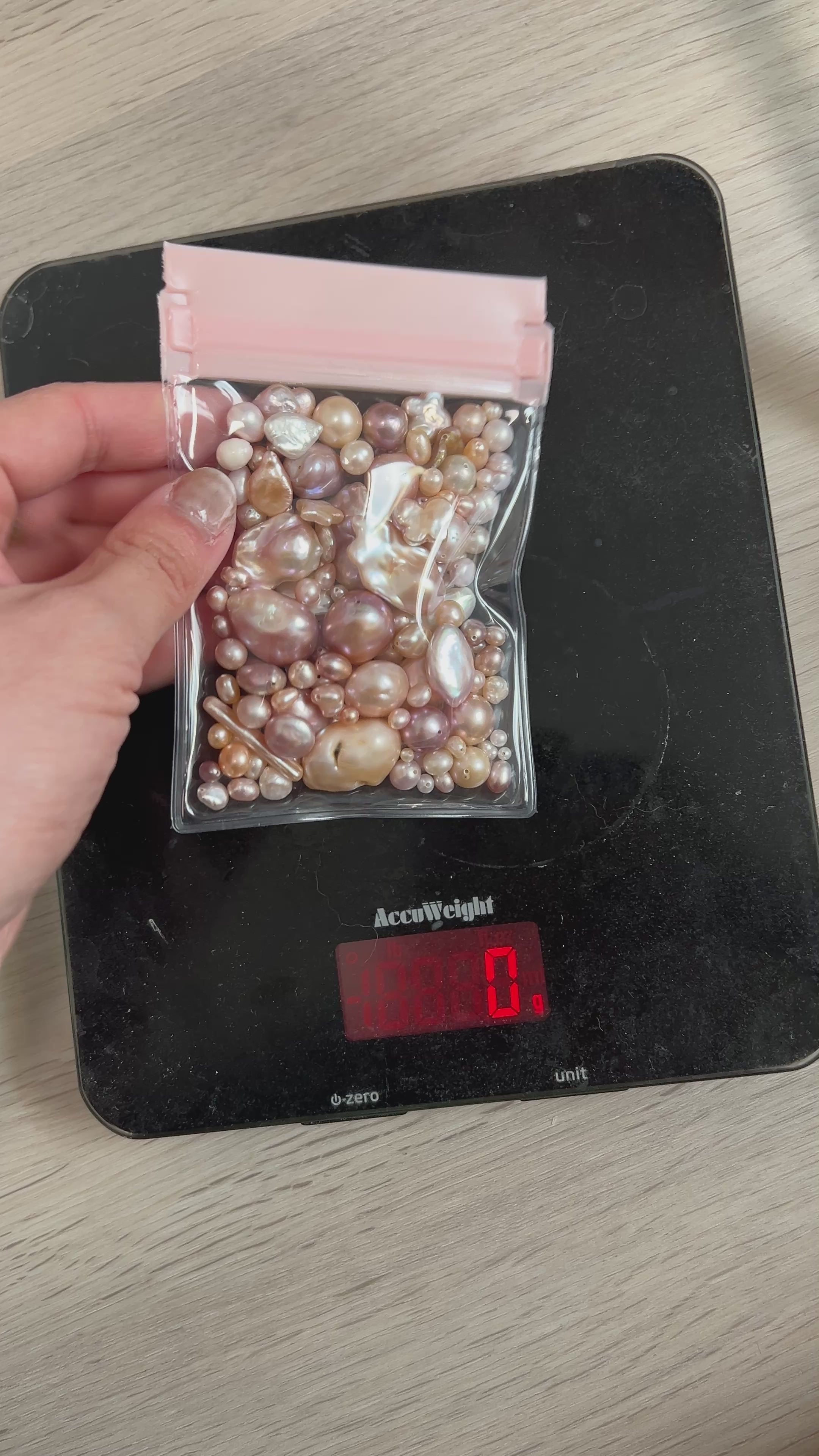 DIY loose pearl package