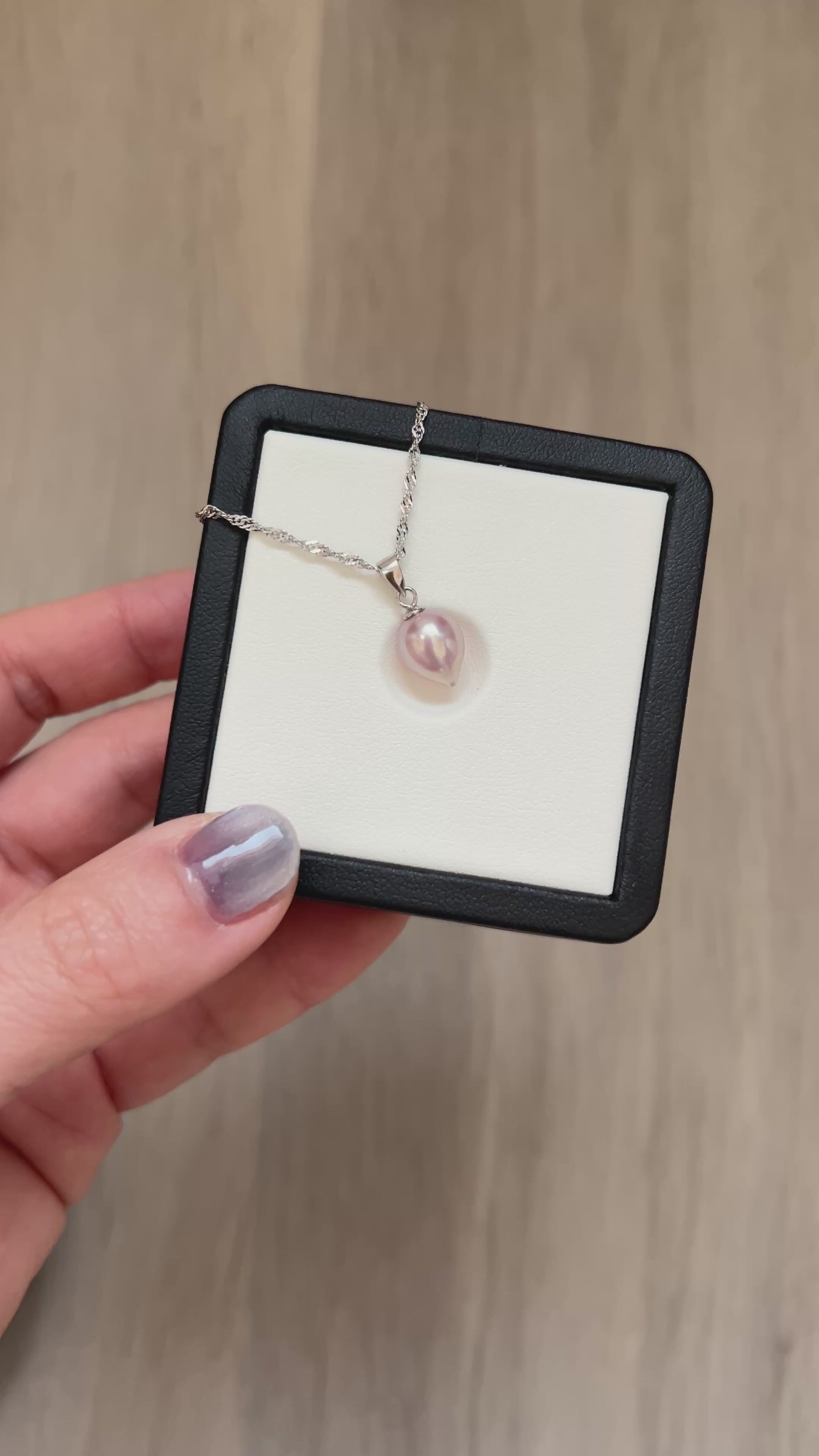 excellent level daily drop pearl-Upside Down Drop